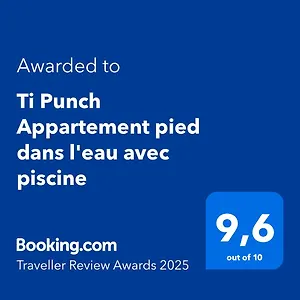 Ti Punch Pied Dans L'eau Avec Piscine Le Gosier (Grande-Terre)